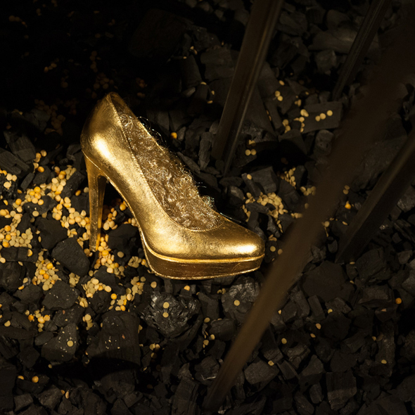 Goldener Schuh von Cinderella