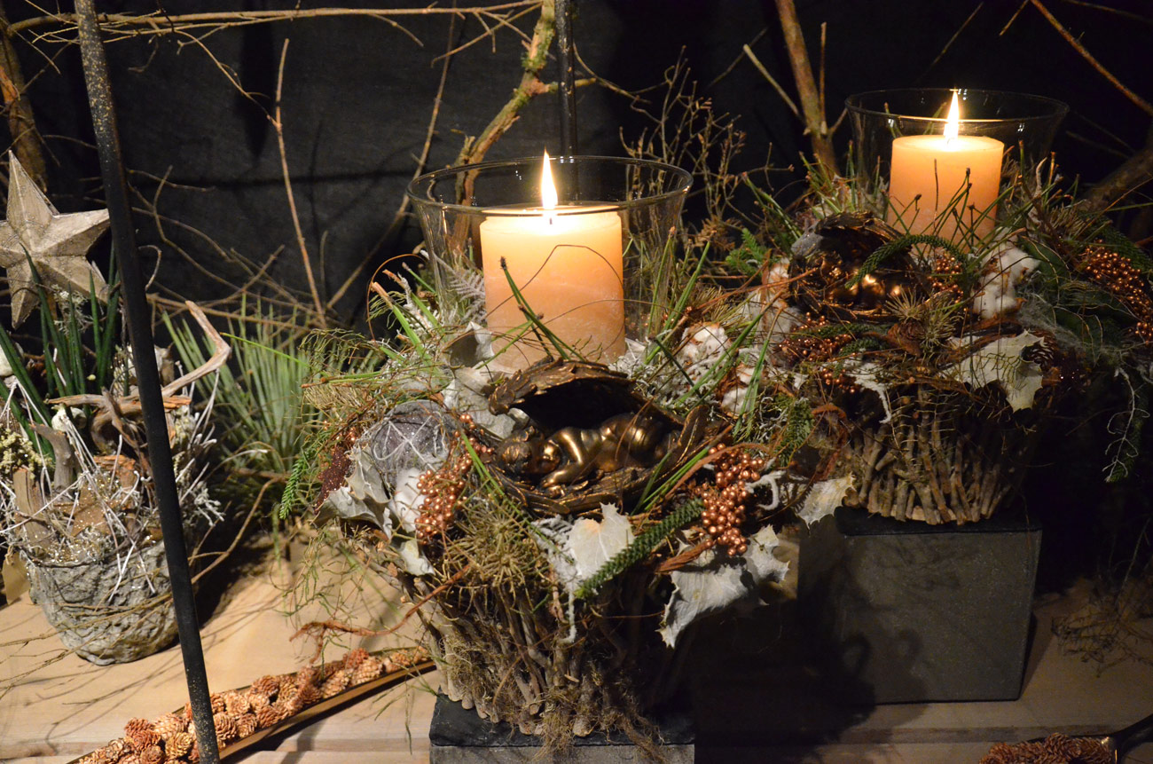  Adventsgesteck 