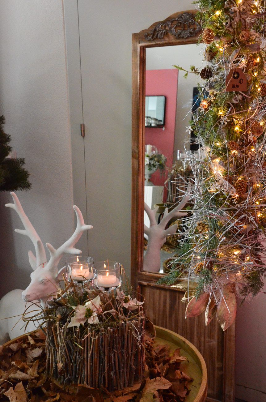  Weihnachtsobjekt auf Holz 
