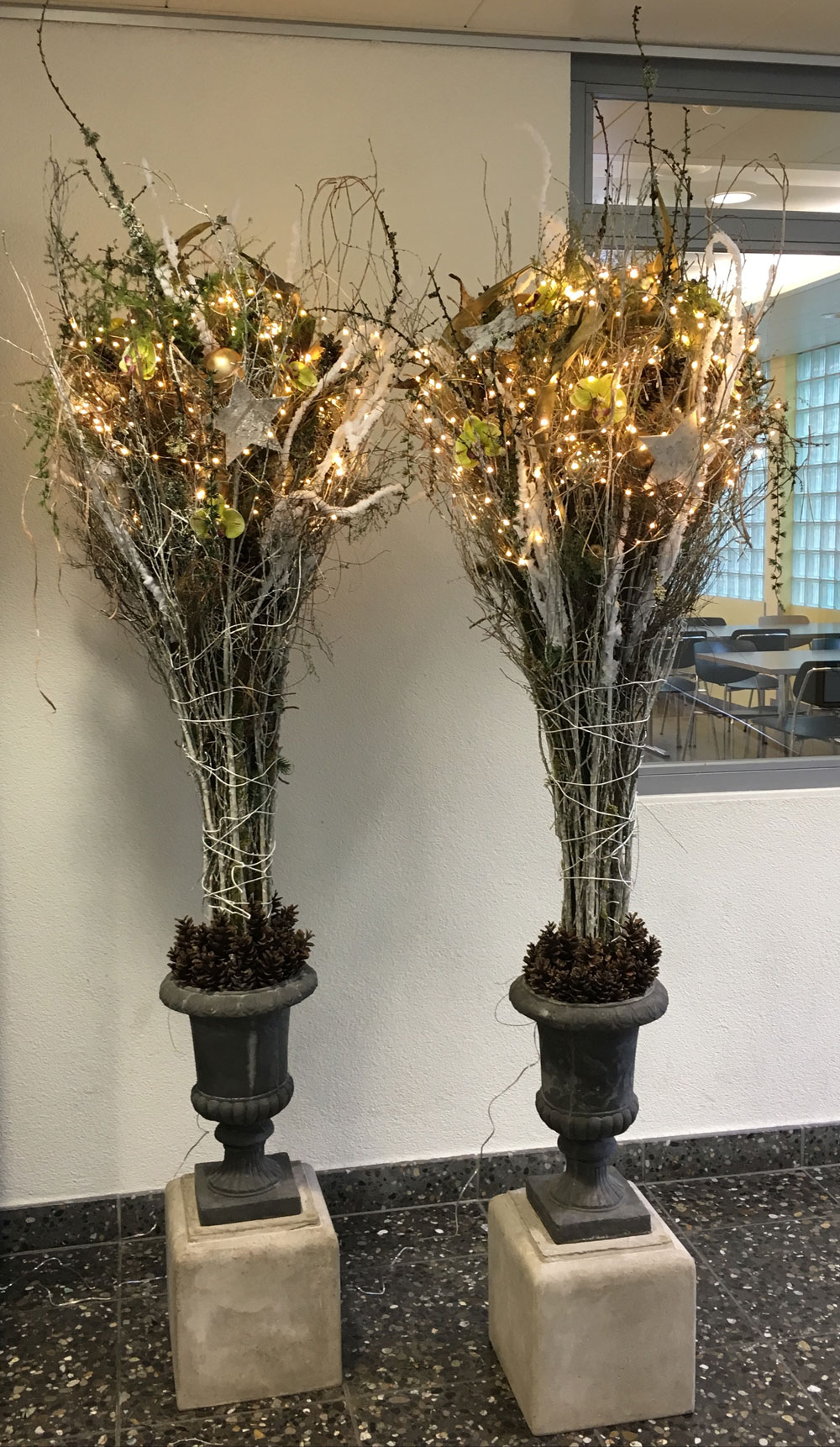  Weihnachtsdekoration mit Licht 